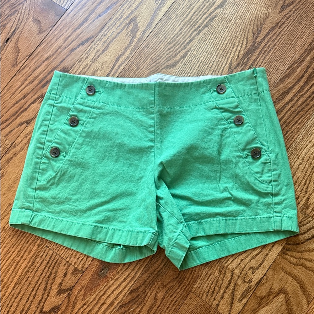 Green J. Crew Women's Shorts